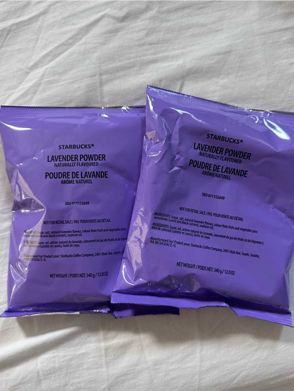 Starbucks lavender- feb 2027